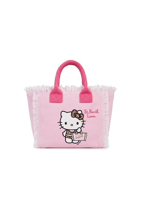 Borsa media in canvas SAINT BARTH | COL0001 COLETTE02580L HELLO KITTI SB LOVER SA